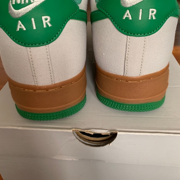 Nike Air Force 1 '07 TXT AJ7282 003 Green and Gray - Picture 4 of 5